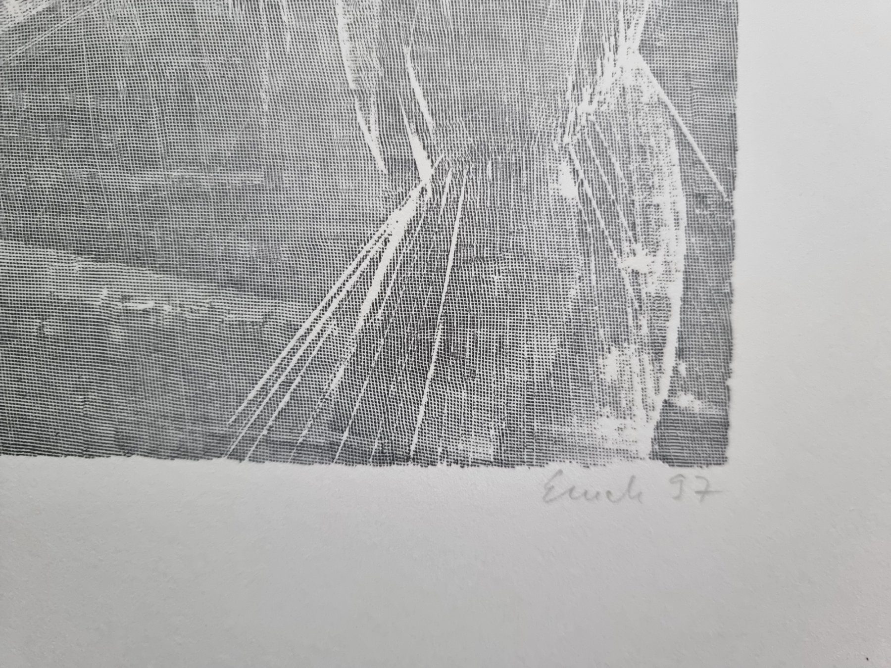 Grafiken & Lithographien: PETER EMCH  LITHOGRAPHIE SIGNIERT  DATIERT – Gebraucht aus Gersau von grafik-kunst 4