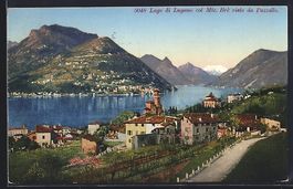 Pazzallo, Lago di Lugano col Mte. Brè, 