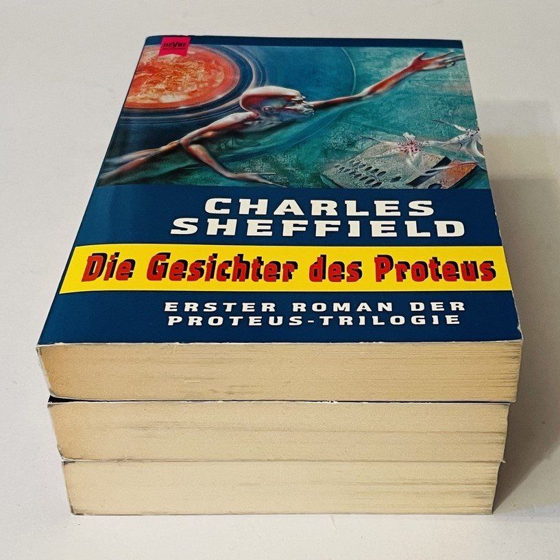 Libri: Charles Sheffield Proteus-Trilogie Sci-Fi Romane 1-3 – Usato da Duggingen venduto da nad_6yzh 3