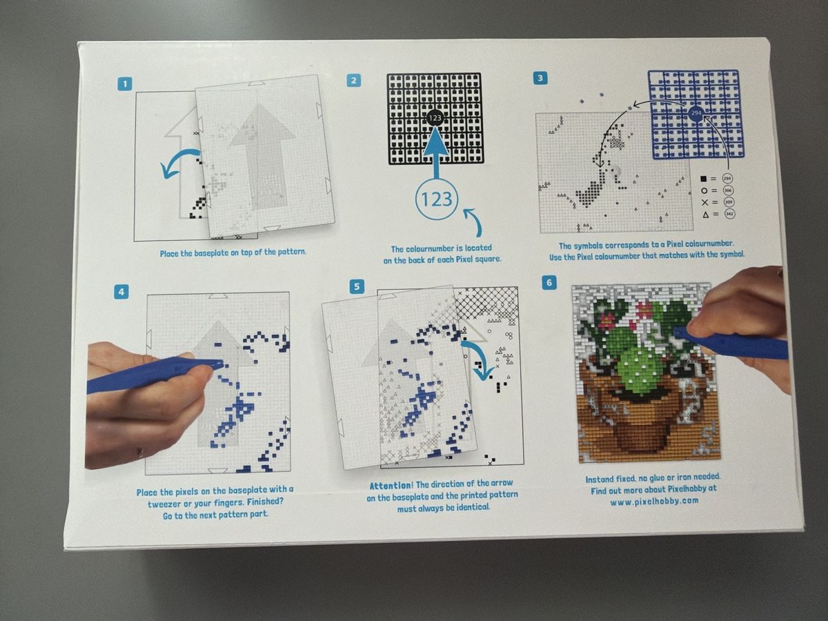 Kit bricolage: Pixel Hobby Kaktus Bild mit Rahmen – Nuovo e nell'imballaggio originale da Jona venduto da dar_k2v9 1