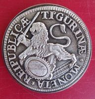 Tigurinae Medaille Republik - D = 40mm - ab CHF 1.00