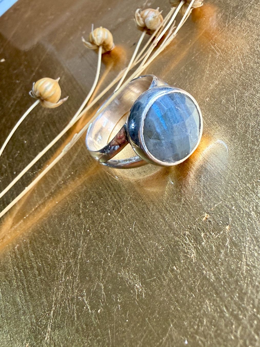 Anelli: 925 Silber Labradoritring – Nuovo e nell'imballaggio originale da Maienfeld venduto da Cmicky 1