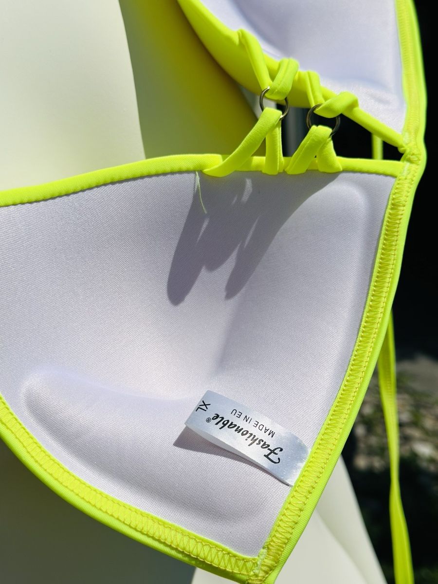 Badekleider & Bikinis: Neon Bikini Set, Summer Vibes, Size L, New – Neu (gemäss Beschreibung) aus Zufikon von Modestil365 5