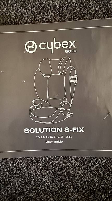 Seggiolini per auto: Cybex Solution Kindersitz – Usato da Erlenbach ZH venduto da tob_vhc7 3
