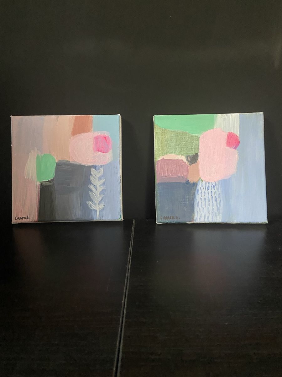 Dipinti: Lot de deux petits tableaux – Nuovo (secondo la descrizione) da Lausanne venduto da lau_8vk7