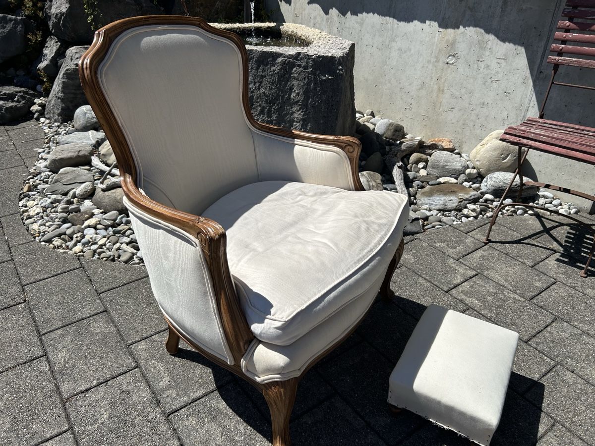 Poltrone: Sessel mit Fuss-Schemmel – Usato da Mauren TG venduto da Muure 1