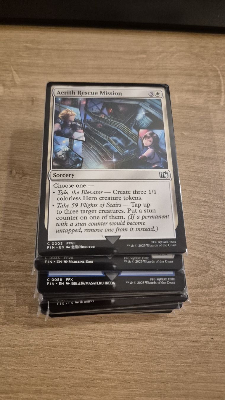 Magic The Gathering Sammelbilder & Trading cards: MTG Magic The Gathering Final Fantasy Common Set (EN) – Neu (gemäss Beschreibung) aus Küsnacht ZH von Canada-2012