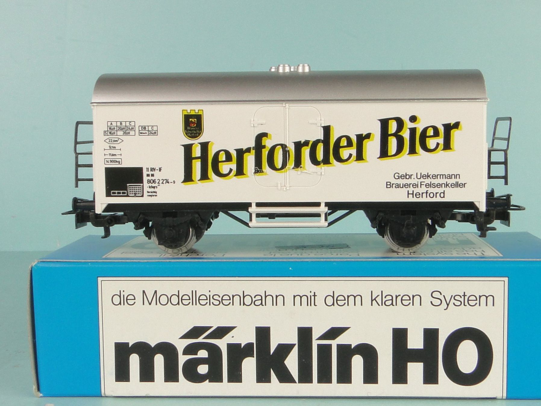 Märklin Modelleisenbahnen: Märklin H0 Herforder Bier, NEU – Gebraucht aus Bülach von cann11 2