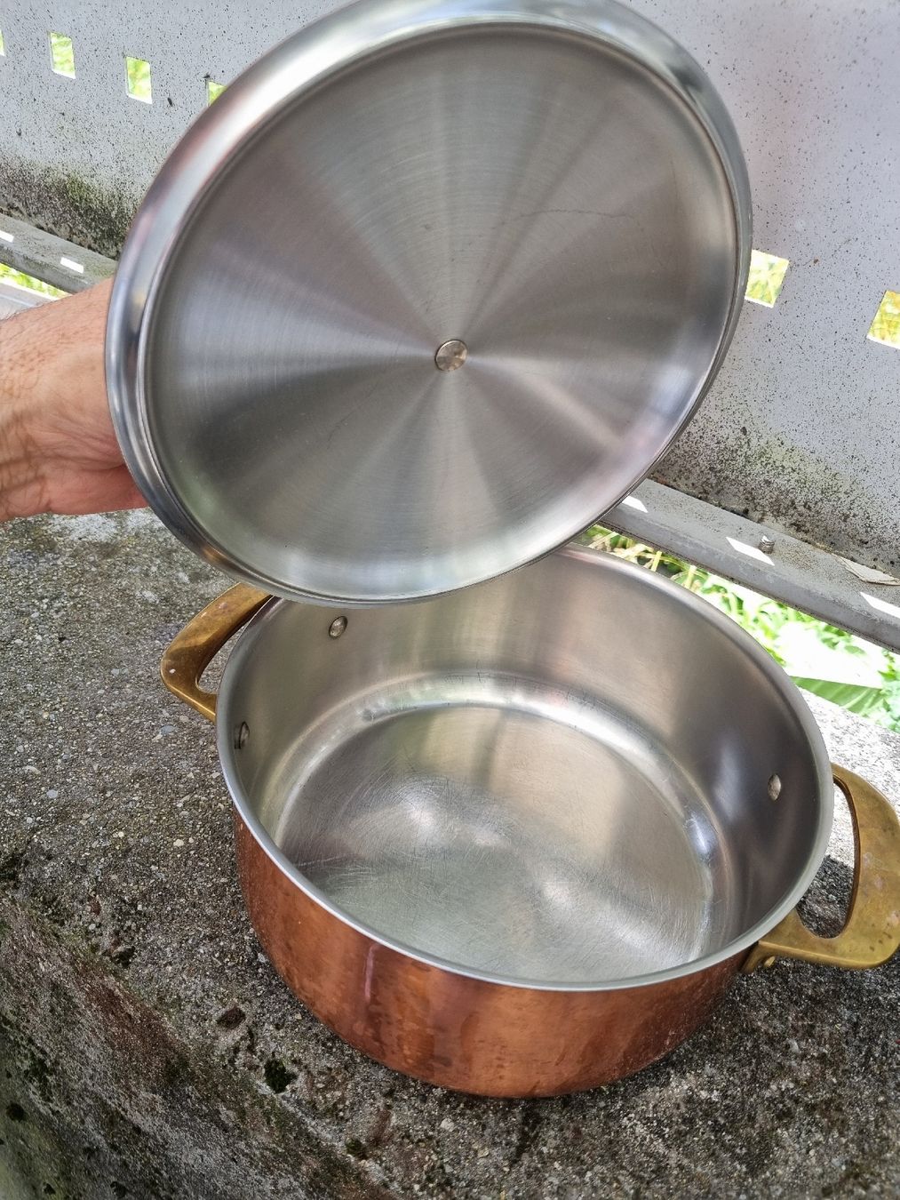 Sigg Pentole: 2 kasserolle Sigg kupfer 18/8 – Usato da Ostermundigen venduto da vintage60 9
