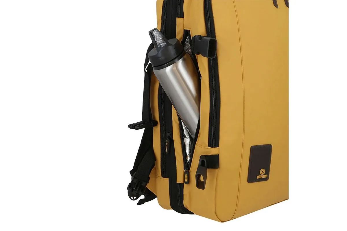 Samsonite Zaini: Reiserucksack Samsonite Discovery 5XT XL gelb – Nuovo e nell'imballaggio originale da Hochdorf venduto da Biero70 5