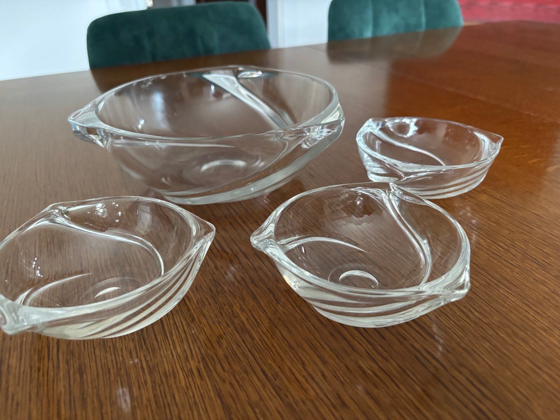 Baccarat Set di piatti: Service à crème en cristal – Usato da Villars-le-Comte venduto da Iskate 1