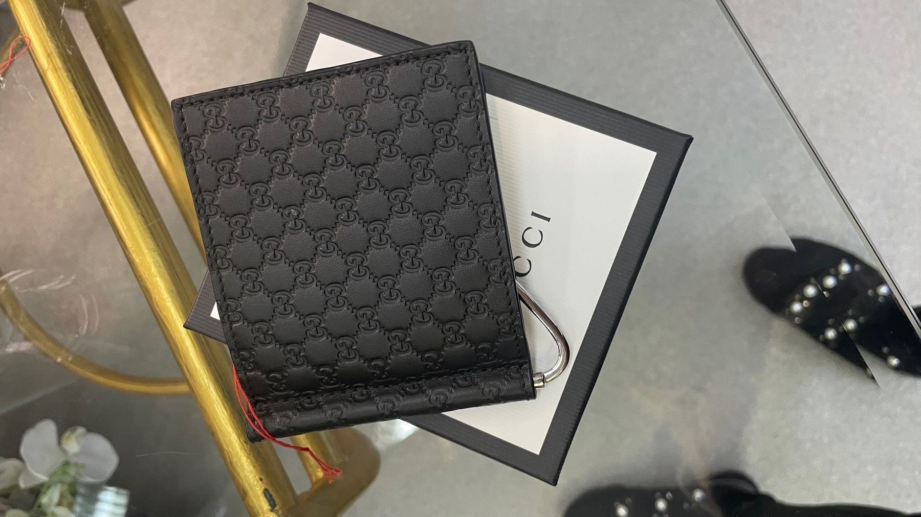 Gucci Portafogli: Gucci Portmonee mit Geld Klammern – Nuovo e nell'imballaggio originale da Lachen SZ venduto da HelvetiaLuxury 3
