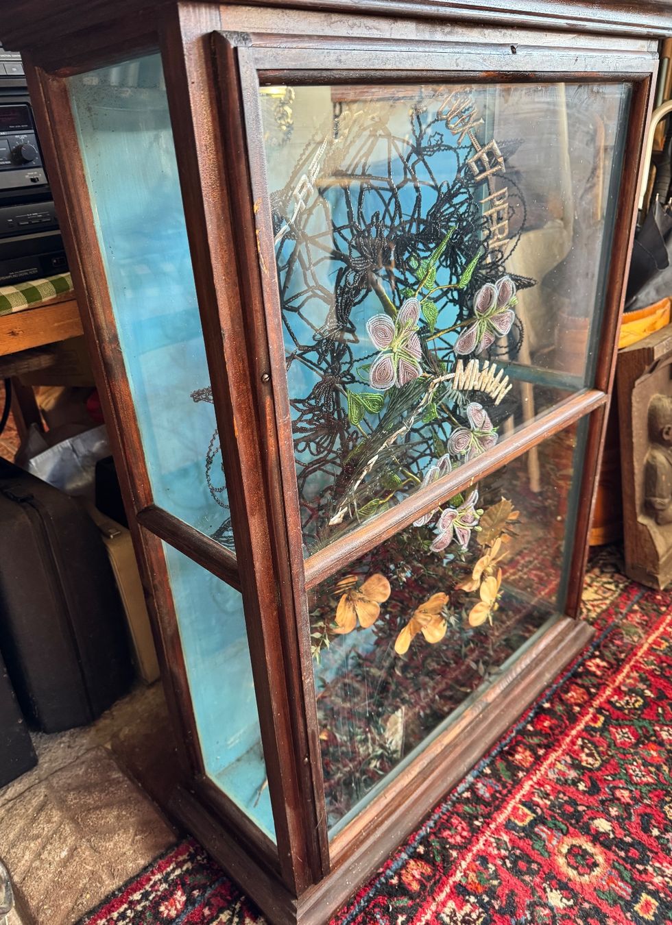 Vetrine: Antike Vitrine mit Glasscheiben – Usato da Sachseln venduto da BONATI01 3