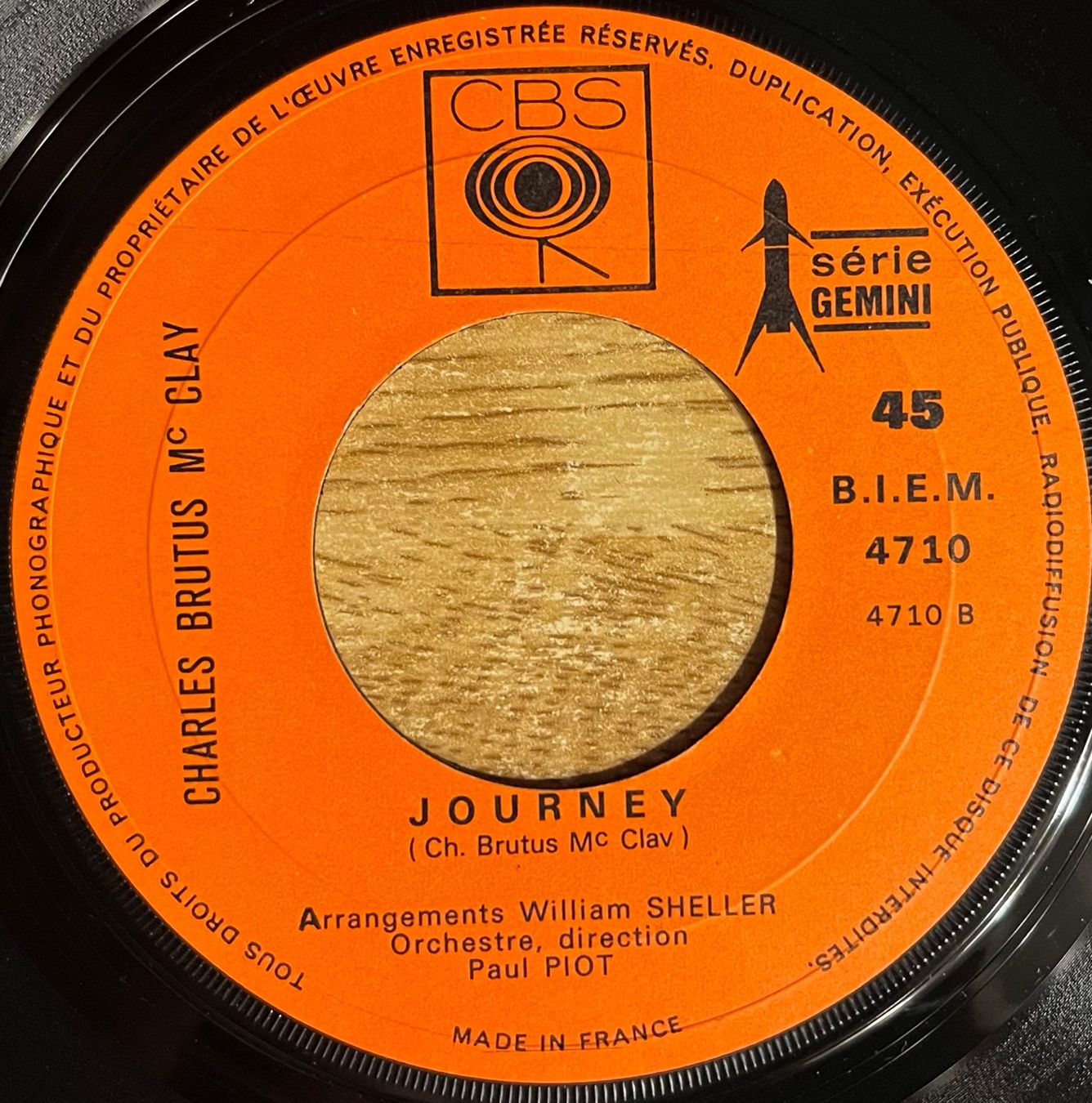 Schallplatten: CHARLES BRUTUS McCLAY - YOU TURNED ME DOWN – Gebraucht aus Bussigny von vinyl-pas-cher 3