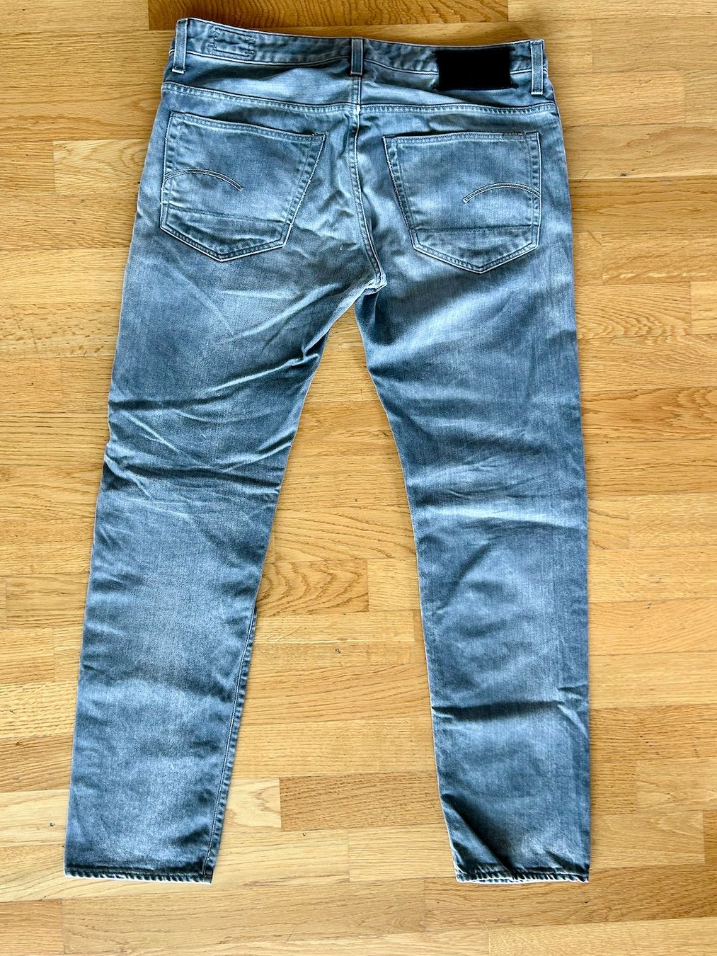 G-Star Jeans: G-Star RAW 3301 Jeans W36 L34 grau – Usato da St.Gallen venduto da little_roadtrip 3