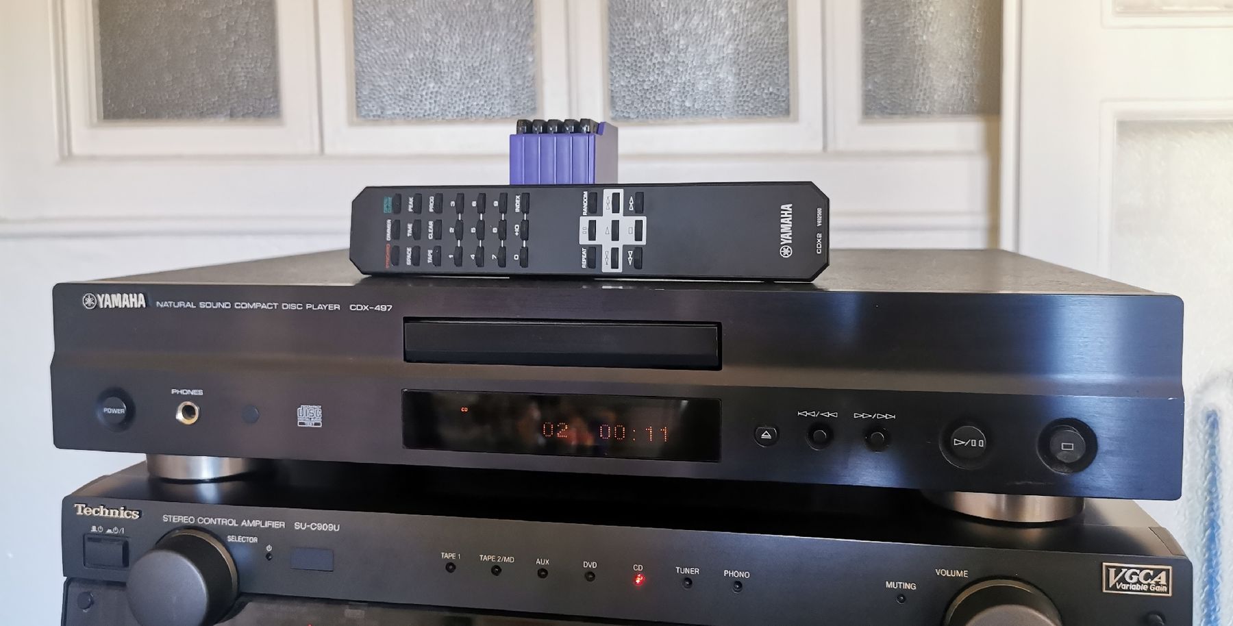 CD: YAMAHA Compact disc player CDX-497 – Usato da Genève venduto da JavierVertiz