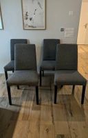 4x IKEA Bergmund Esszimmerstühle grau (inkl. GUNNARED)