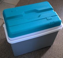 Kühlbox 35 Liter grau/türkis neuwertig