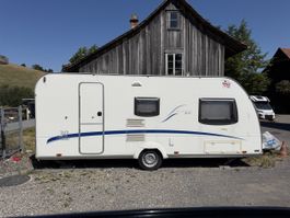 Wohnwagen Bürstner 490 TK guter Zustand 