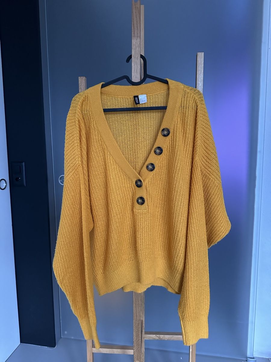 Maglioni & Felpe: Gelber Strickpullover – Usato da Gipf-Oberfrick venduto da Gabor5