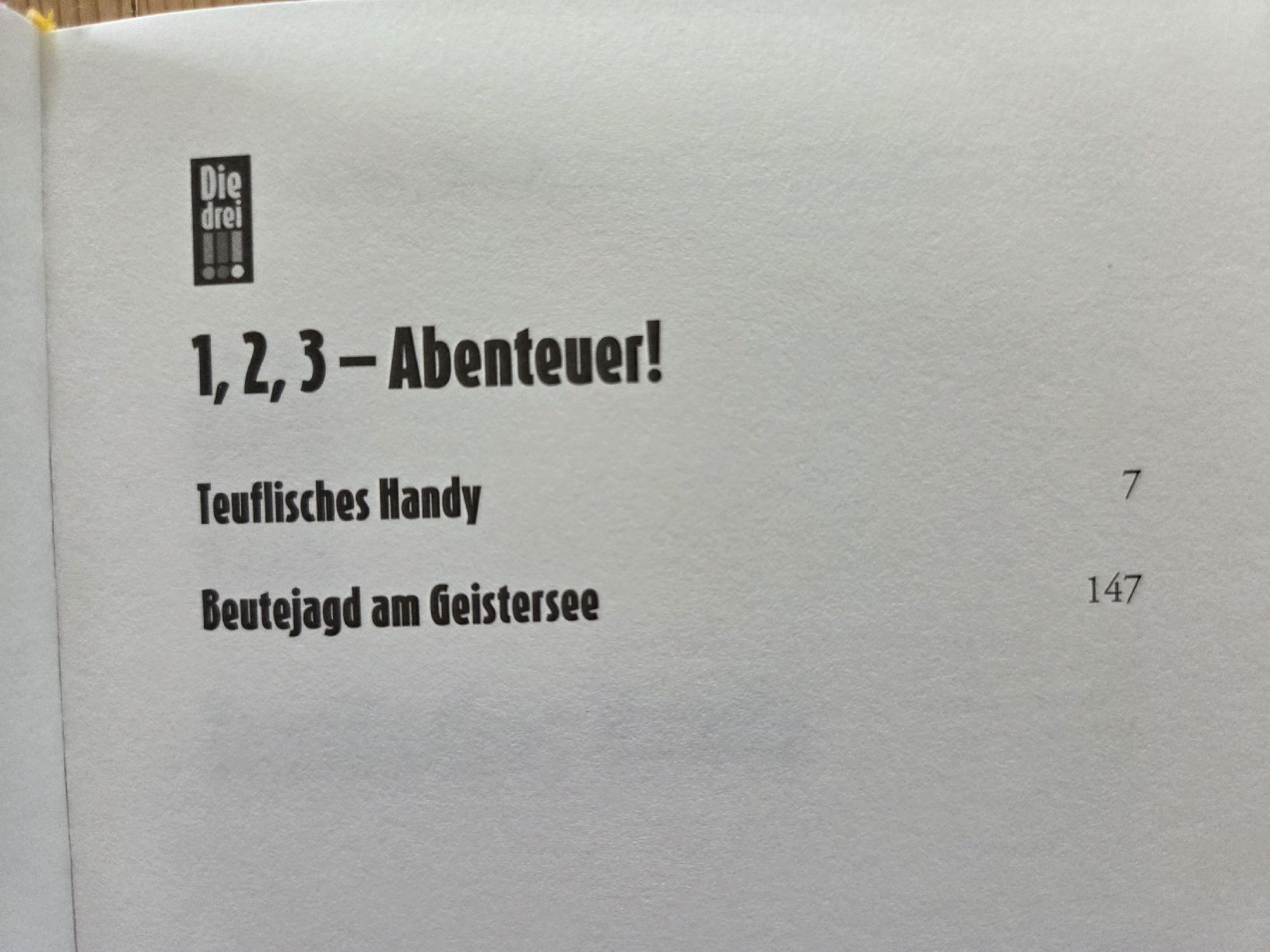 Libri: Die drei !!! - 1, 2, 3 - Abenteuer! – Usato da Eglisau venduto da ixia_ixia 2