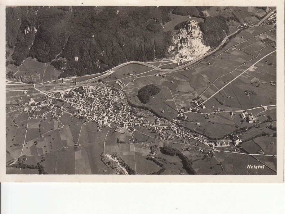 Cartoline postali: Netstal ca. 1940 – Usato da Bürglen TG venduto da StampGraf
