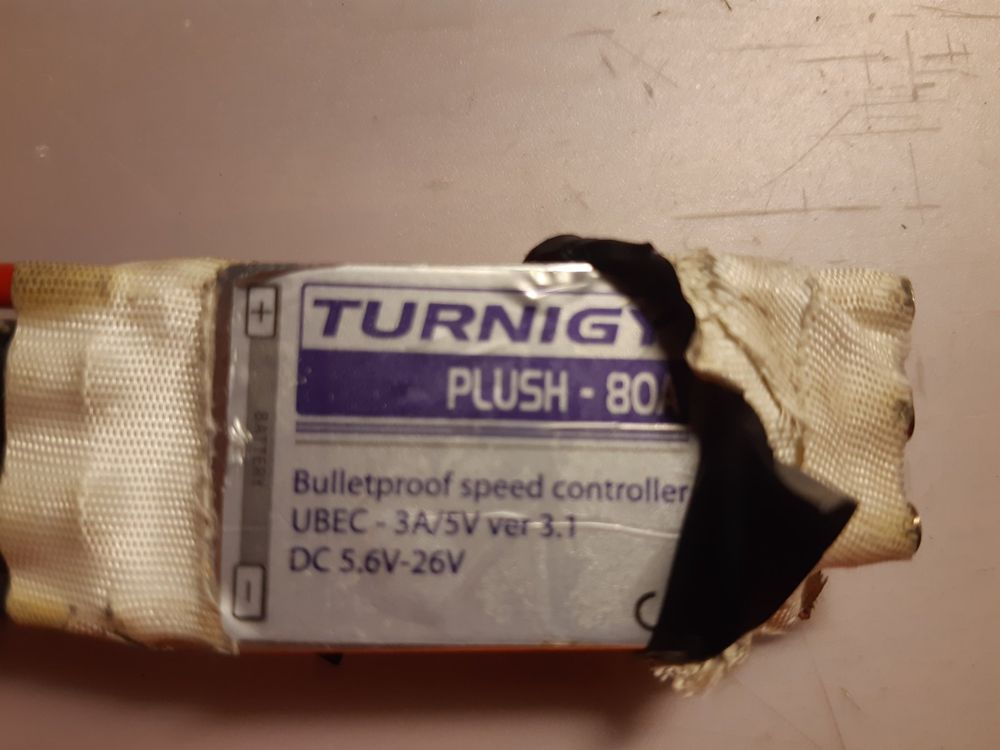 TURNIGY PLUSH 80A, Bulletproof speed controller UBEC 3A/5V | Kaufen auf ...