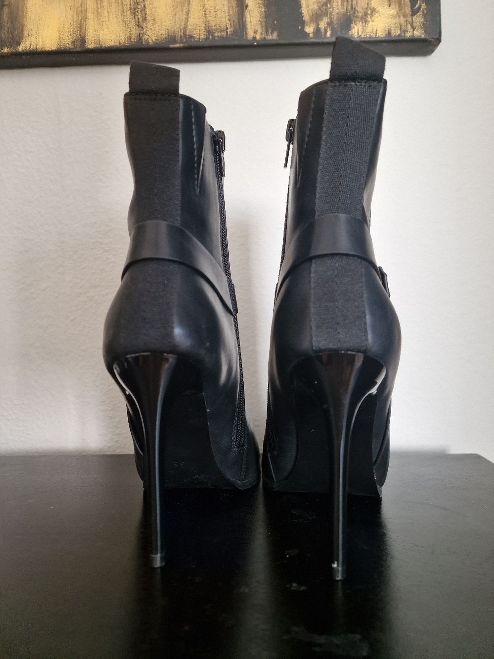 Scarpe da donna: Even&Odd Schwarze Stiletto-Stiefel, EU 38 – Nuovo (secondo la descrizione) da Zürich venduto da kri_8vhz 4