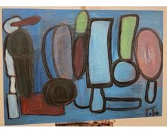 Abstraktes Gemälde, Original Kunstwerk, Unikat, Top!