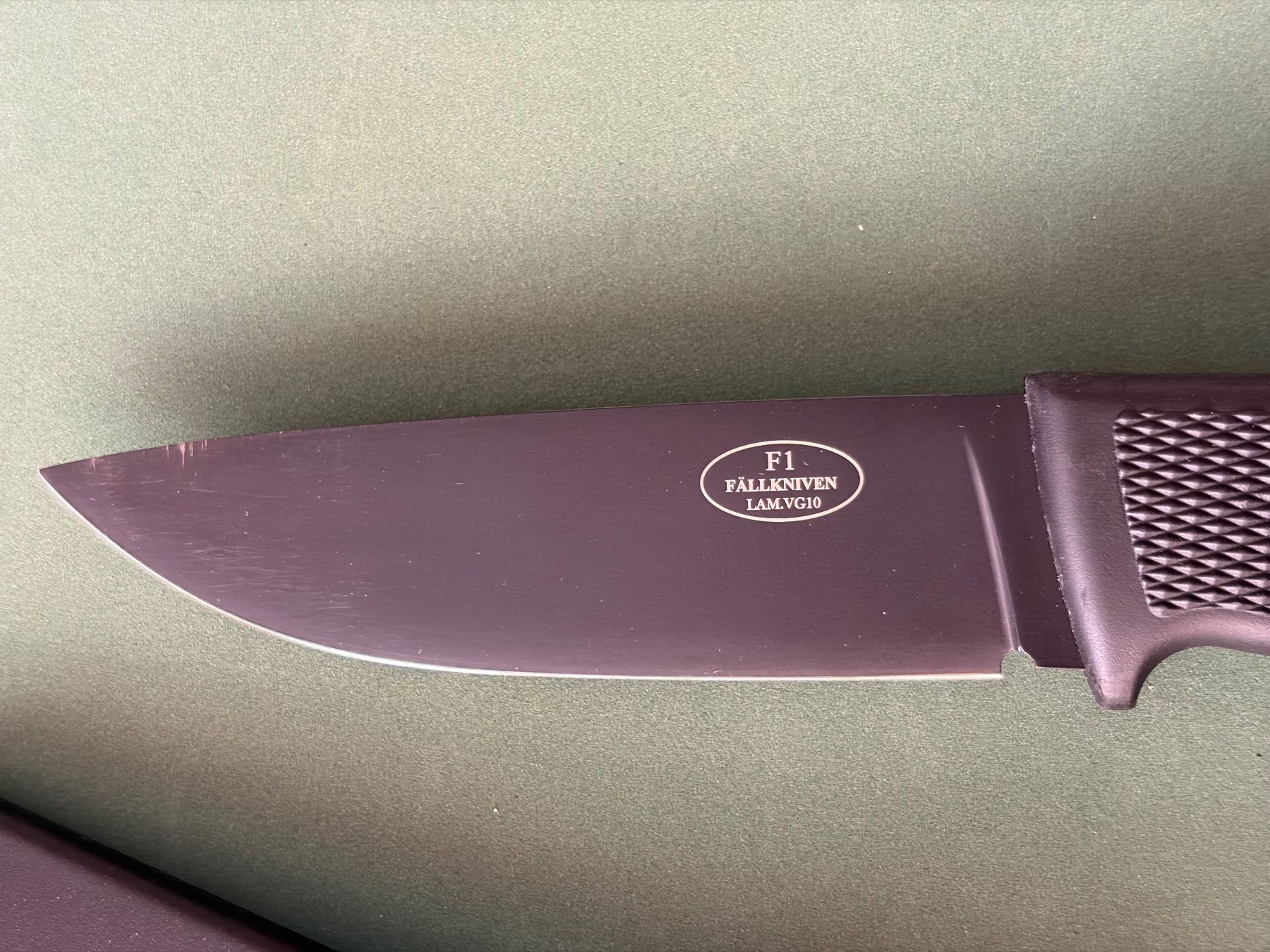 Fällkniven Couteaux militaires: Fällkniven F1 black – Neuf (Voir description) à Brig par bay_td27