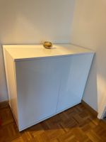 Kommode / Sideboard Weiss Hochglanz  schlicht & elegant