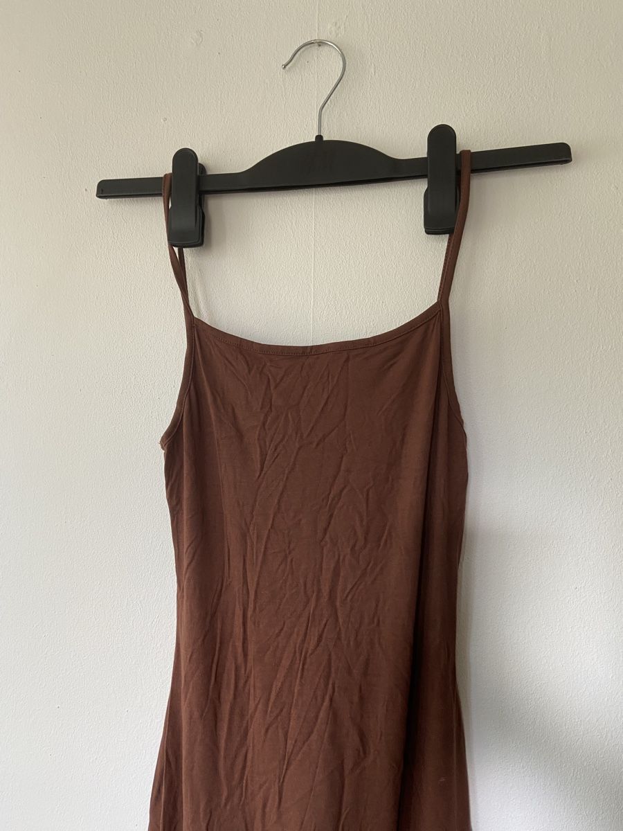 Vestiti: Braunes schlichtes Kleid – Usato da Zürich venduto da cas_x6pw 2