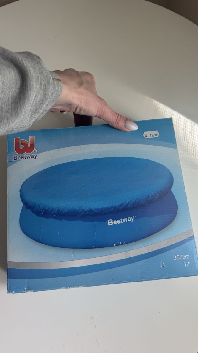 Accessori per Piscine: Bestway Abdeckplane 366cm Durchmesser 12 Fuss – Nuovo e nell'imballaggio originale da Altendorf venduto da Ro