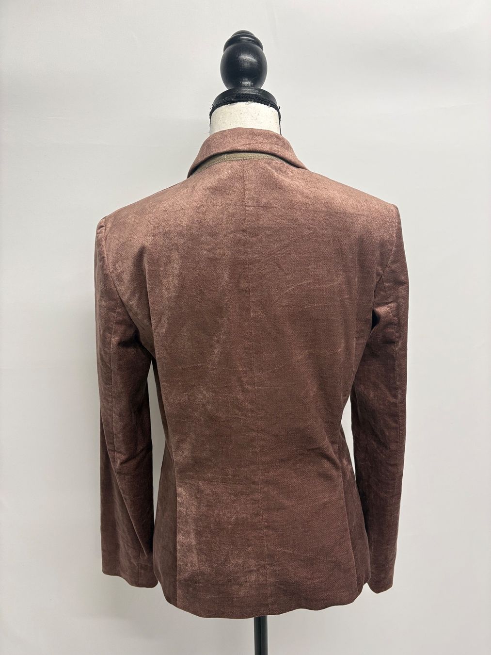 Jacken: René Lezard Samt Blazer Gr. 36 braun altrosa – Neu (gemäss Beschreibung) aus Regensdorf von secondchancefashion 2