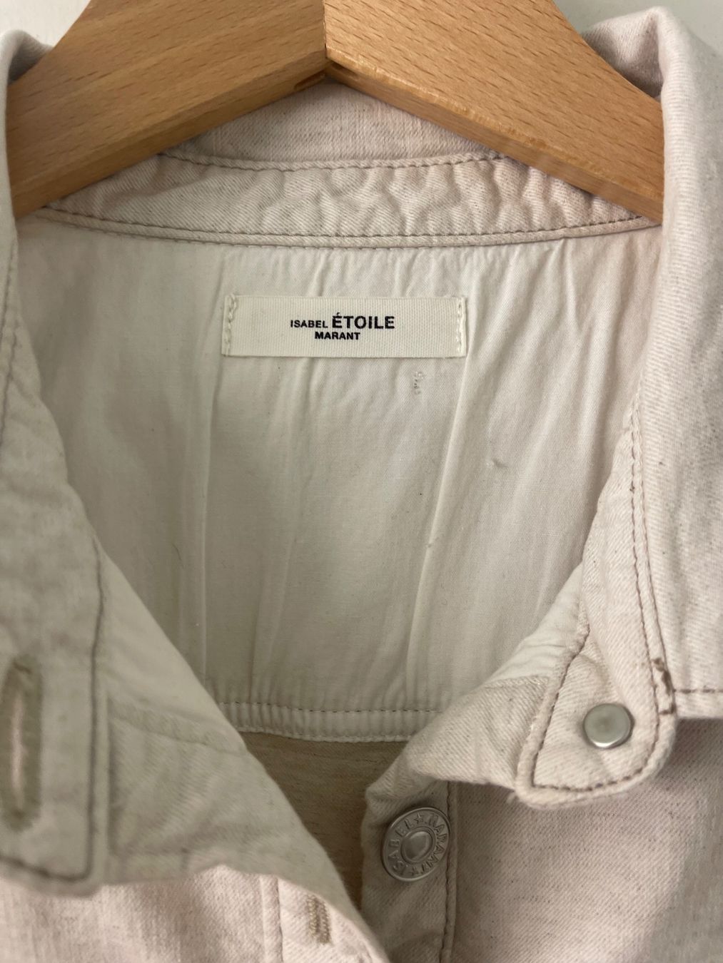 Isabel Marant Camicette: Isabel Marant Etoile Bluse Farbe hellbeige Grösse 38 – Usato da Nussbaumen AG venduto da normajeanbaker 2