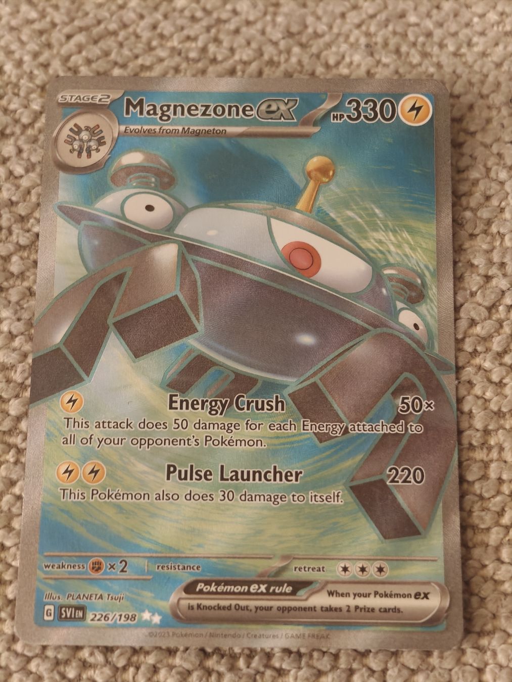 Pokémon Carte collezionabili: Magnezone ex 226/198 EN – Nuovo (secondo la descrizione) da Therwil venduto da Cordachu_Trade