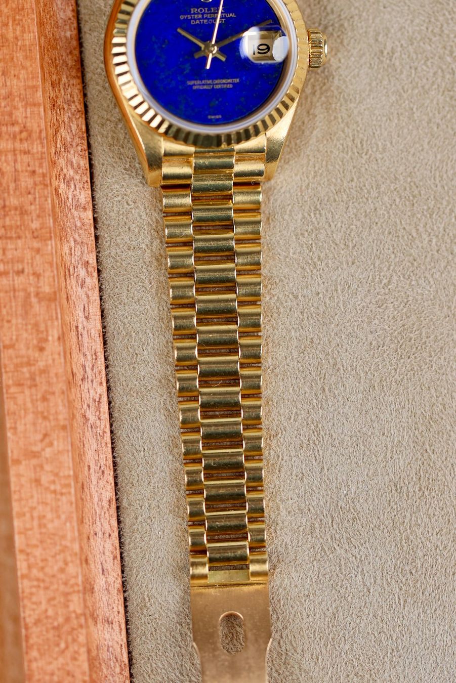 Rolex Orologi: Rolex Lady Datejust 'Lapis Lazuli Dial' – Usato da Zürich venduto da Lazulivintagewatches 9