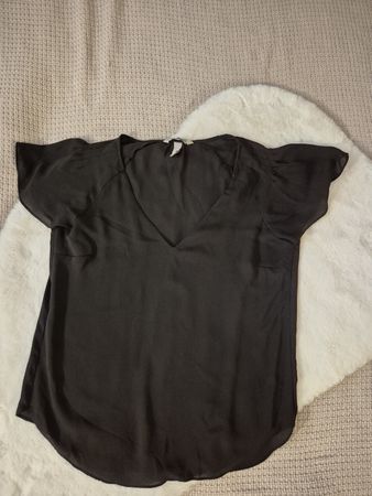 H&M Bluse, schwarz, Gr. M, ideal für den Sommer!