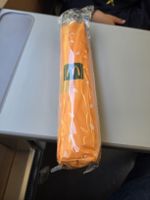Regenschirm McDonald's gelb mit Logo neu in Verpackung,