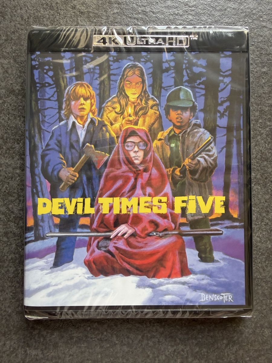 Tutti i DVDs: Devil Times Five 4K UHD Blu-Ray Vinegar Syndrome – Nuovo (secondo la descrizione) da Zürich venduto da cENS0R 2