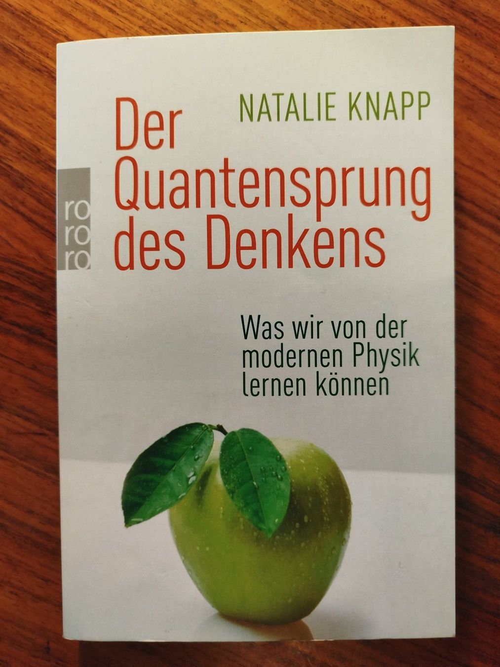 Bücher: Der Quantensprung des Denkens von Natalie Knapp*** – Gebraucht aus Wettingen von Beo