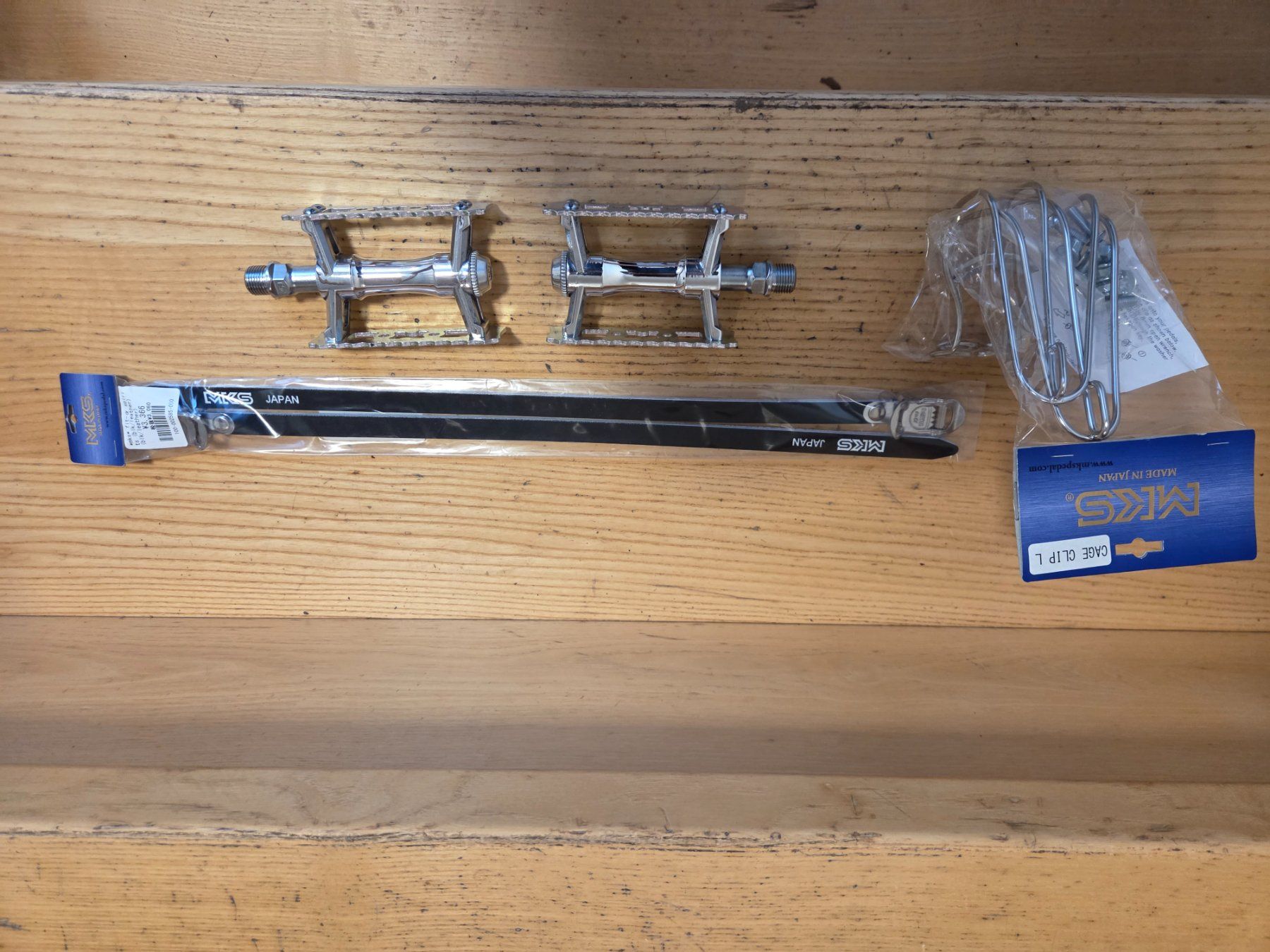 Pezzi di ricambio: MKS Sylvan Next Touring Pedale mit Clips – Usato da Basel venduto da olivier84 1