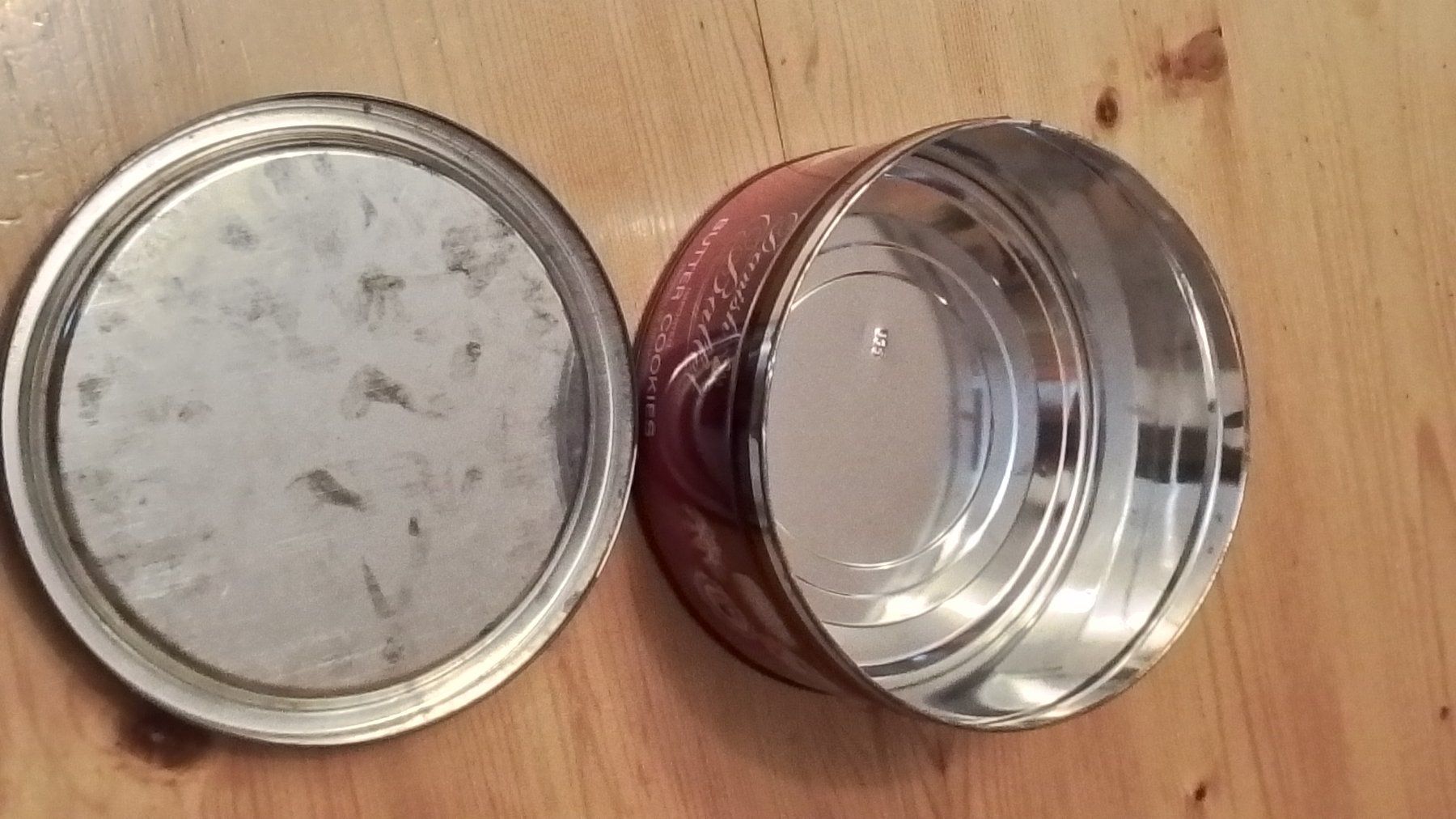 Contenitori & Simili: Blechdose Keksdose Danish Butterkekse – Usato da Oberurnen venduto da DVDL 2