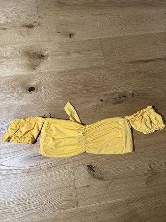 Damen Top gelb Grösse S
