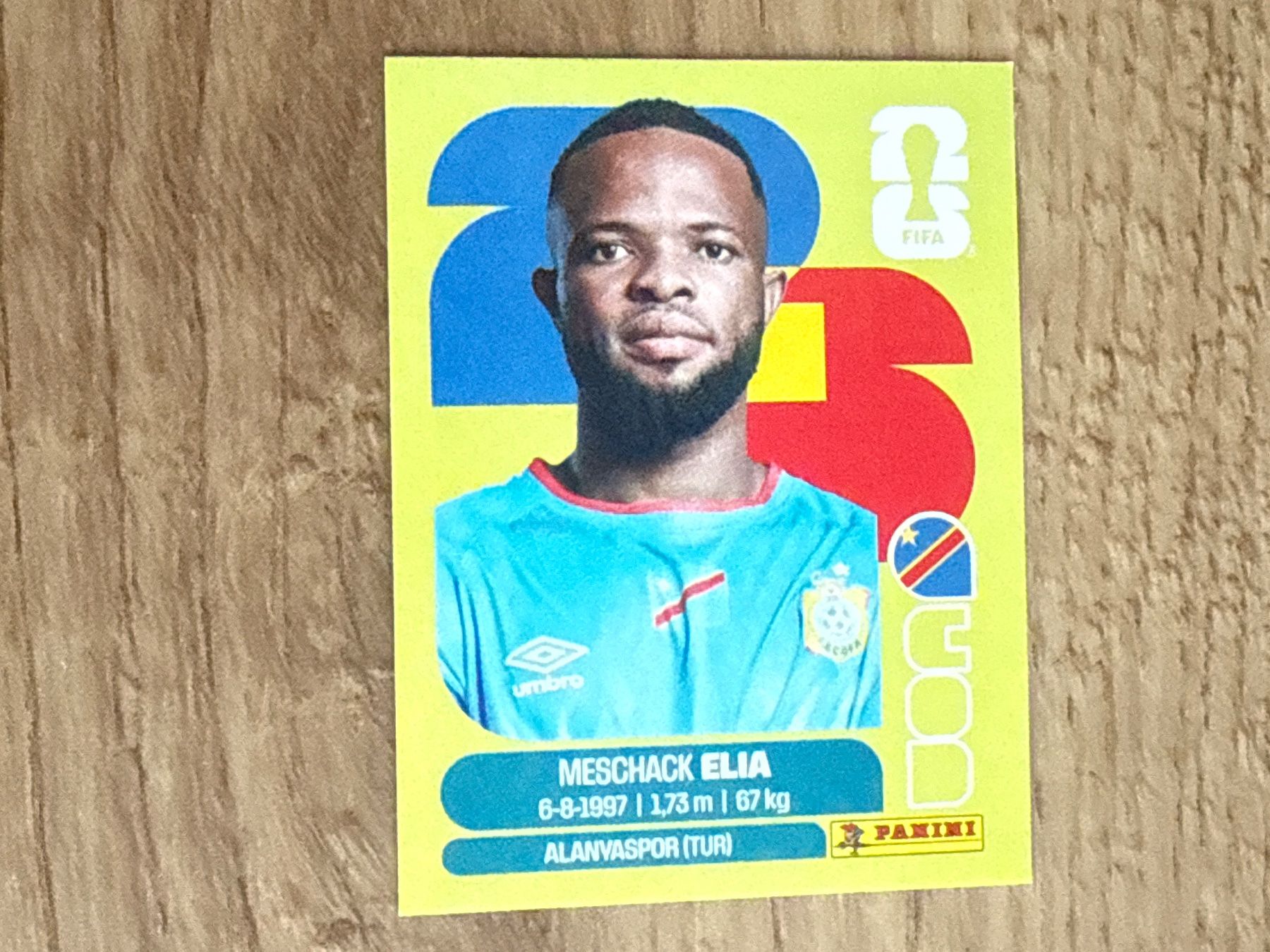 Panini Sammelbilder & Trading cards: Panini FIFA WM 2026 Sticker Meschack Elia COD 15 – Gebraucht aus Glattbrugg von Schweigmatt