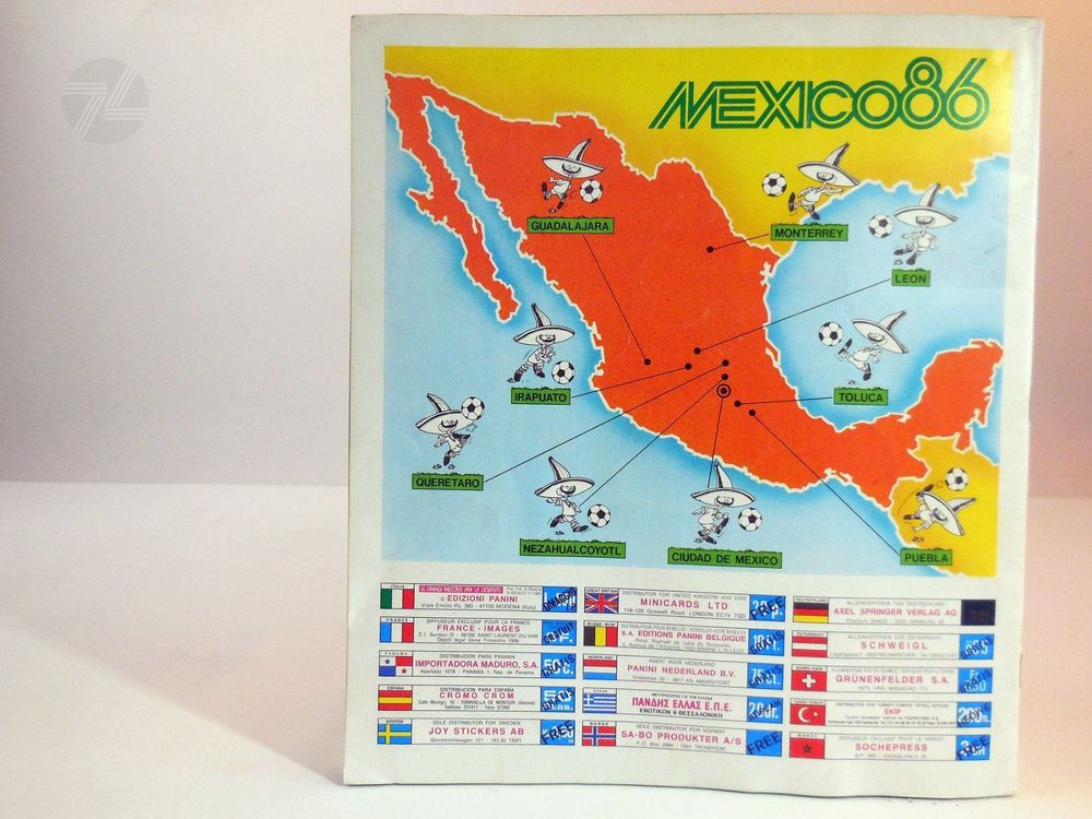 Fanion Coupe Du Monde Mexique '86 - Italia - Neuf - World Cup 1986
