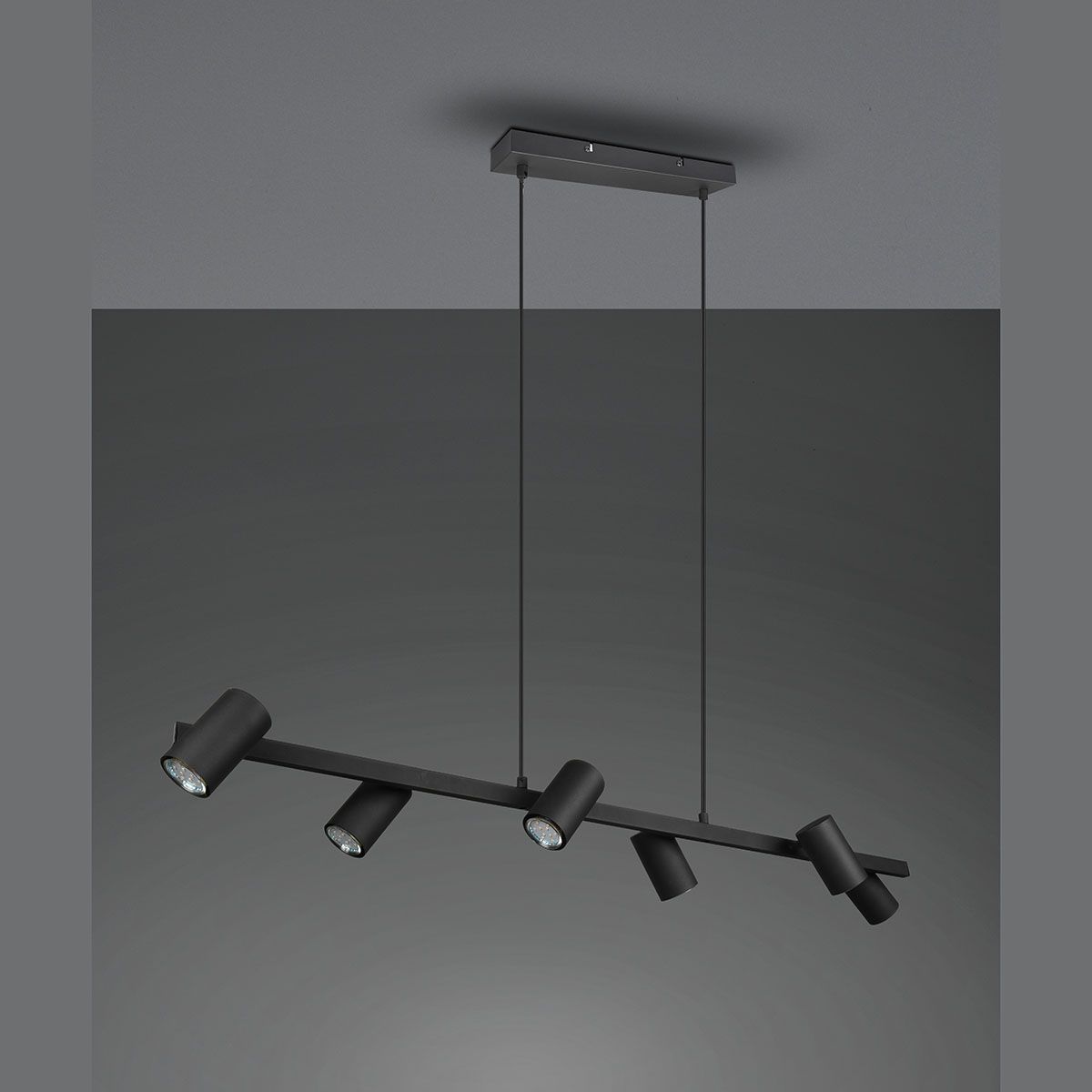 Kronleuchter & Deckenlampen: Pendelleuchte, Schwarz, 6 Strahler, IP20 – Neu (gemäss Beschreibung) aus Kreuzlingen von Smart-Light 3