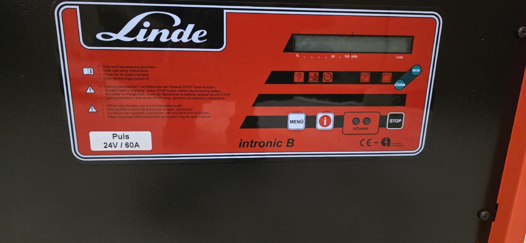 Ladegeräte: Linde Ladestation, – Neu und originalverpackt aus Lützelflüh-Goldb von Rampenverkauf_72_ 3