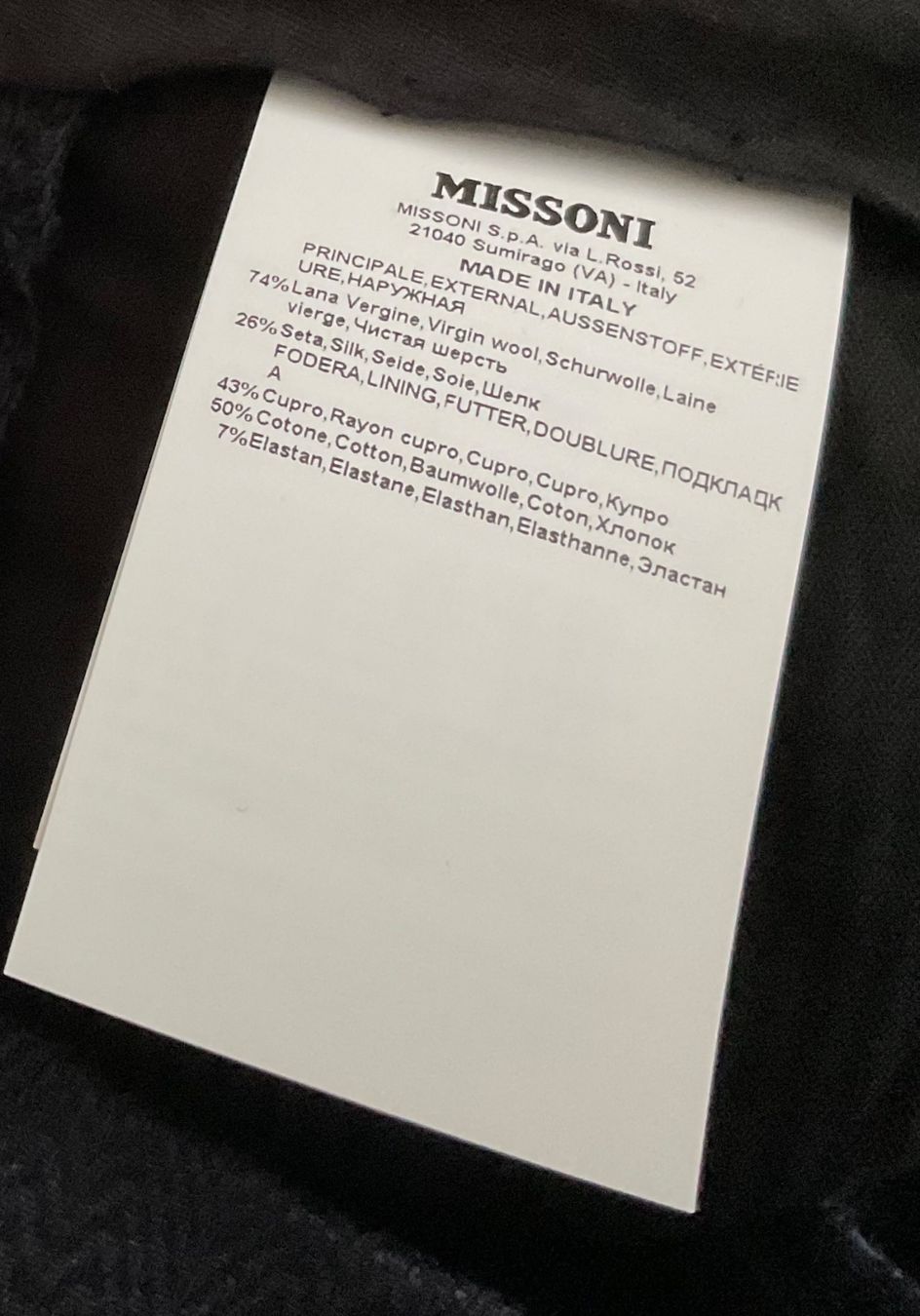 Missoni Pantaloni: Missoni, elegante Hose, 48 – Usato da Zürich venduto da -Panoptikum- 6