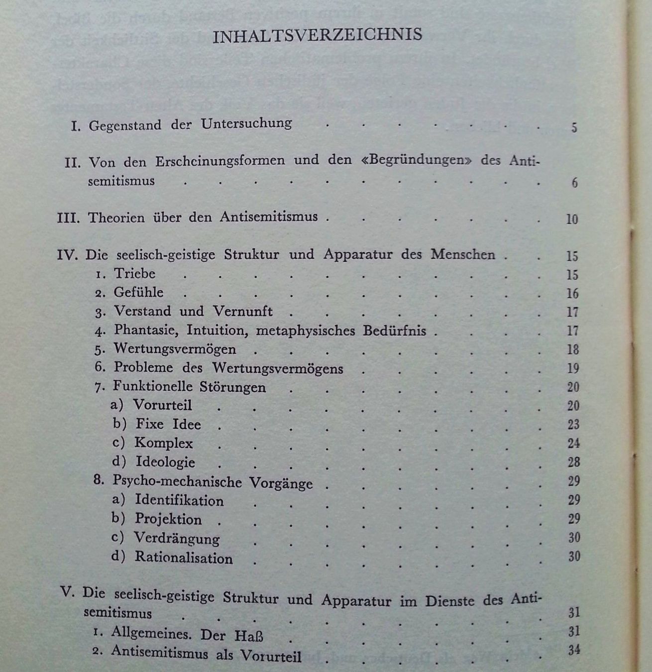 Libri: Der antijüdische Komplex - HANS ORNSTEIN, 1949 – Usato da Oberriet SG venduto da ganesh435 3